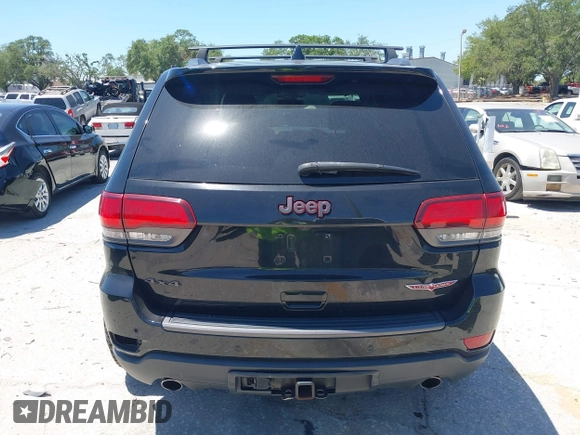 2017 Jeep Grand Cherokee Trailhawk with VIN 1C4RJFLG3HC836072, listed as a IAAI auction lot 42073775 with 139,374 mi miles and . Bid and sale history available at DreamBid. Image 16.
