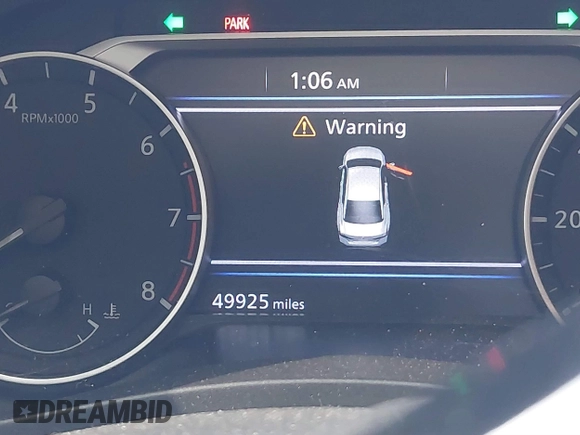 2020 Nissan Altima SV with VIN 1N4BL4DV1LC281229, listed as a IAAI auction lot 41801379 with 49,925 mi miles and . Bid and sale history available at DreamBid. Image 14.