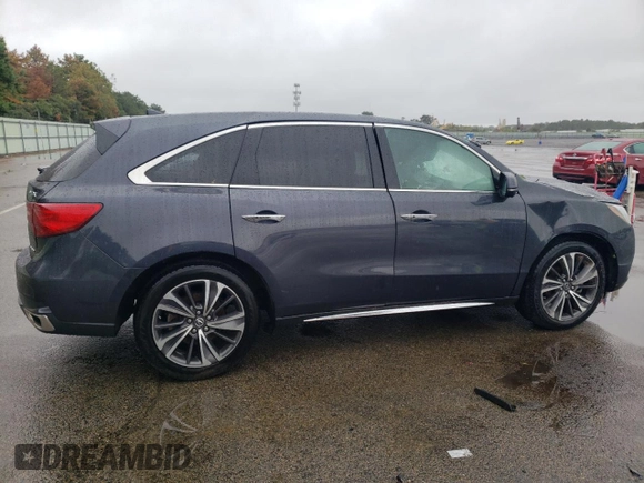 2020 Acura MDX w/Technology Pkg with VIN 5J8YD4H54LL007326, listed as a Copart auction lot 70272723 with 49,488 mi miles. Bid and sale history available at carsss.com. Image 3.