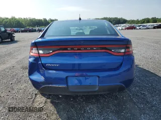 2013 Dodge Dart SXT with VIN 1C3CDFBA7DD204369, listed as a Copart auction lot 63423964 with 134,501 mi miles and Salvage Title. Bid and sale history available at DreamBid. Image 6.