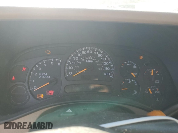 2005 Chevrolet Tahoe Z71 with VIN 1GNEC13T35R110236, listed as a Copart auction lot 53809095 with Not provided miles and Salvage title. Bid and sale history available at DreamBid. Image 9.