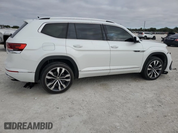 2023 Volkswagen Atlas SEL Premium R-Line z VIN 1V2FR2CA0PC513322, wystawiony jako Copart lot #41394145 z przebiegiem 16 693 mil mil oraz Szkoda całkowita • Salvage title. Historia ofert i sprzedaży dostępna na DreamBid. Obrazek 3.