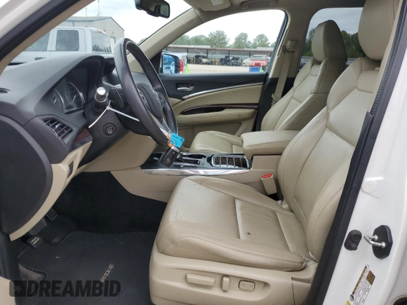 2015 Acura MDX Tech Pkg with VIN 5FRYD3H40FB002968, listed as a Copart auction lot 71251964 with 170,831 mi miles and Salvage Title. Bid and sale history available at carsss.com. Image 7.