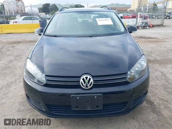 2014 Volkswagen Jetta SportWagen TDI with VIN 3VWPL7AJ4EM627484, listed as a IAAI auction lot 42047813 with 37,806 mi miles. Bid and sale history available at carsss.com. Image 6.