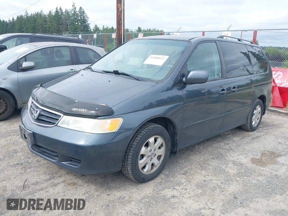 2004 Honda Odyssey EX-L with VIN 5FNRL18064B066763, listed as a IAAI auction lot 42588622 with 499,993 mi miles and . Bid and sale history available at DreamBid. Image 2.