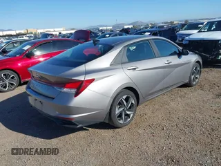 2023 Hyundai Elantra SEL with VIN KMHLS4AG8PU446678, listed as a IAAI auction lot 41826226 with 80,110 mi miles and . Bid and sale history available at DreamBid. Image 4.
