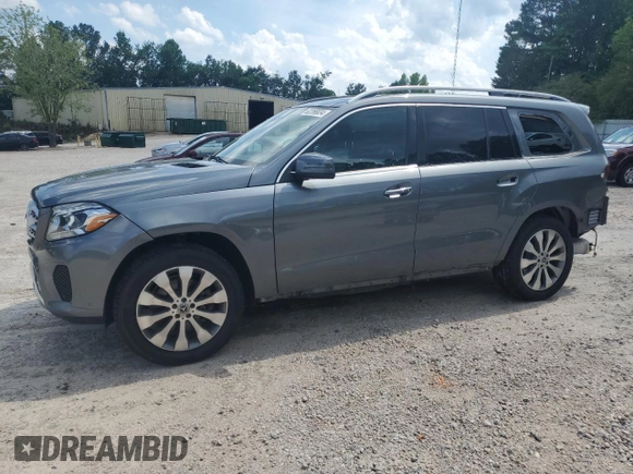 2017 Mercedes-Benz GLS 450 with VIN 4JGDF6EE0HA961612, listed as a Copart auction lot 62366834 with 95,465 mi miles and Salvage Title. Bid and sale history available at DreamBid. Image 1.