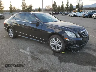 2010 Mercedes-Benz E 550 Luxury with VIN WDDHF7CB7AA162572, listed as a Copart auction lot 43745305 with 146,672 mi miles and Salvage Title. Bid and sale history available at DreamBid. Image 4.