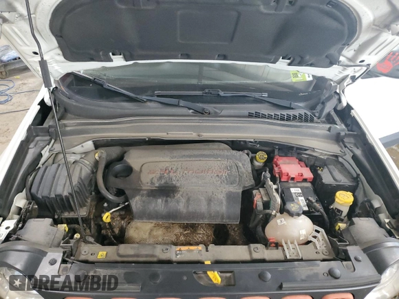 2018 Jeep Renegade Trailhawk with VIN ZACCJBCB0JPJ09456, listed as a Copart auction lot 62458045 with 56,003 mi miles and Salvage title. Bid and sale history available at DreamBid. Image 12.