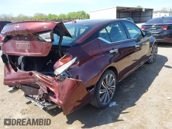 2023 Nissan Altima SL with VIN 1N4BL4EVXPN320800, listed as a IAAI auction lot 41918059 with 38,149 mi miles and . Bid and sale history available at DreamBid. Image 4.