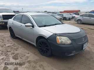 2012 Mitsubishi Galant FE with VIN 4A32B2FF3CE012240, listed as a IAAI auction lot 41916967 with 200,436 mi miles. Bid and sale history available at carsss.com. Image 1.