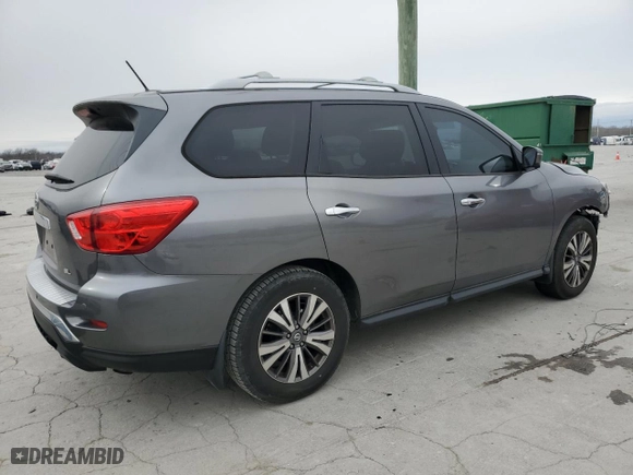 2017 Nissan Pathfinder SL with VIN 5N1DR2MN3HC676456, listed as a Copart auction lot 48210695 with 132,174 mi miles and Salvage Title. Bid and sale history available at carsss.com. Image 3.