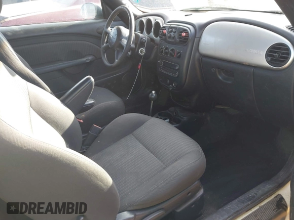 2005 Chrysler PT Cruiser with VIN 3C3EY55X55T530285, listed as a IAAI auction lot 41498283 with 155,634 mi miles and . Bid and sale history available at DreamBid. Image 5.