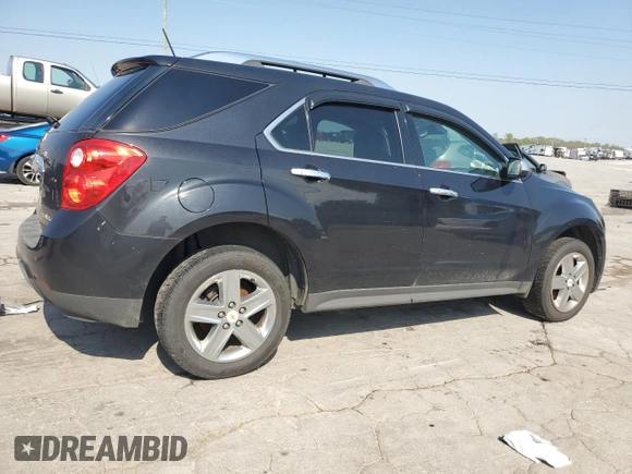 2015 Chevrolet Equinox LTZ with VIN 2GNALDEK1F6252344, listed as a Copart auction lot 51956605 with 240,803 mi miles and Salvage Title. Bid and sale history available at carsss.com. Image 3.