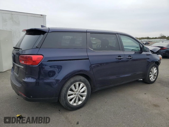 2019 Kia Sedona EX with VIN KNDMB5C13K6564982, listed as a Copart auction lot 51169315 with 66,343 mi miles and Salvage Title. Bid and sale history available at carsss.com. Image 3.