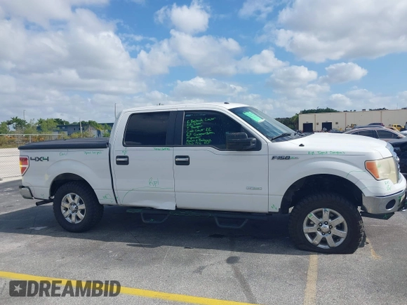 2013 Ford F-150 XL with VIN 1FTFW1ET1DFA58297, listed as a IAAI auction lot 42117924 with 202,830 mi miles and . Bid and sale history available at carsss.com. Image 6.
