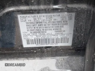 2021 Nissan Sentra SR z VIN 3N1AB8DV8MY306722, wystawiony jako IAAI lot #41954174 z przebiegiem 73 473 mil mil oraz . Historia ofert i sprzedaży dostępna na DreamBid. Obrazek 9.