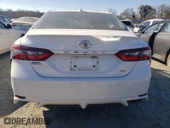 2021 Toyota Camry SE Nightshade with VIN 4T1G11AK6MU535992, listed as a Copart auction lot 83353954 with 41,372 mi miles and Salvage Title. Bid and sale history available at carsss.com. Image 6.