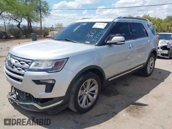 2019 Ford Explorer Limited с VIN 1FM5K8F89KGB42932, выставлен на аукционе IAAI как лот 42302391 с пробегом 112 974 миль миль и . История ставок и продаж доступна на DreamBid. Изображение 2.