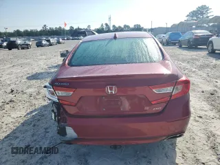 2019 Honda Accord EX-L with VIN 1HGCV2F56KA001813, listed as a Copart auction lot 61689055 with 51,718 mi miles and Salvage title. Bid and sale history available at DreamBid. Image 6.