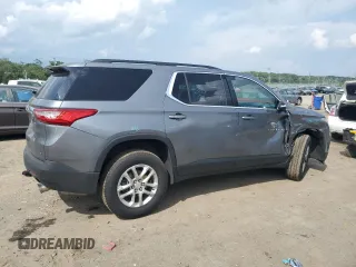 2019 Chevrolet Traverse LT Cloth with VIN 1GNEVGKW9KJ156849, listed as a Copart auction lot 62774065 with 37,958 mi miles and Salvage title. Bid and sale history available at DreamBid. Image 3.