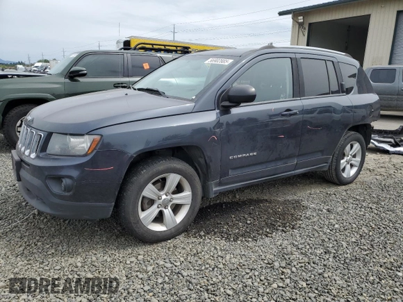 2016 Jeep Compass Sport with VIN 1C4NJDBB3GD520141, listed as a Copart auction lot 56902885 with 147,154 mi miles and Salvage title. Bid and sale history available at DreamBid. Image 1.