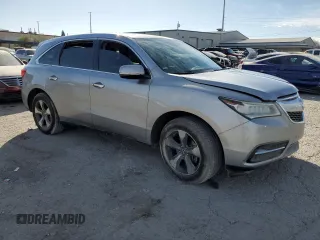 2016 Acura MDX with VIN 5FRYD4H29GB040916, listed as a Copart auction lot 43081035 with 85,255 mi miles and Salvage Title. Bid and sale history available at carsss.com. Image 4.