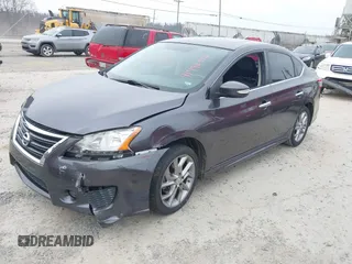 2015 Nissan Sentra SV with VIN 3N1AB7AP4FY381663, listed as a IAAI auction lot 41792516 with 147,706 mi miles and . Bid and sale history available at DreamBid. Image 2.