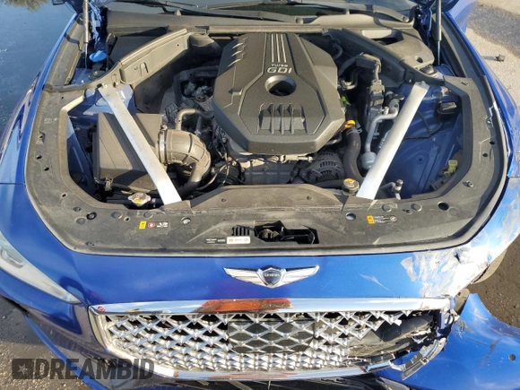 2019 Genesis G70 Advanced with VIN KMTG34LA6KU035057, listed as a Copart auction lot 85473254 with 85,101 mi miles and Non Repairable. Bid and sale history available at DreamBid. Image 13.