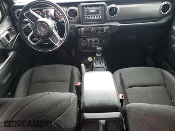 2018 Jeep Wrangler Unlimited Sahara с VIN 1C4HJXEG0JW308332, выставлен на аукционе Copart как лот 58778355 с пробегом 90 384 миль миль и Списание • Salvage title. История ставок и продаж доступна на DreamBid. Изображение 8.