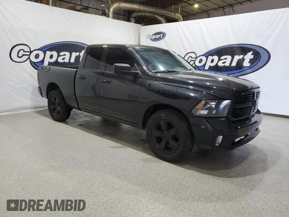 2018 Ram 1500 Express with VIN 1C6RR7FT3JS102669, listed as a Copart auction lot 61965195 with 139,166 mi miles and Clean title. Bid and sale history available at DreamBid. Image 4.