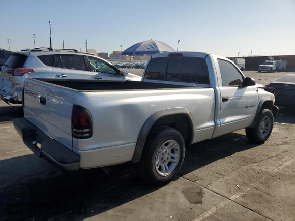 2002 Dodge Dakota with VIN 1B7FL16X72S632397, listed as a Copart auction lot 87450164 with Not Provided miles and Salvage Title. Bid and sale history available at carsss.com. Image 3.