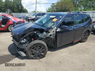 2021 Subaru Forester Special Sports with VIN JF2SKARCXMH475170, listed as a Copart auction lot 64339255 with 53,914 mi miles and Salvage title. Bid and sale history available at DreamBid. Image 1.