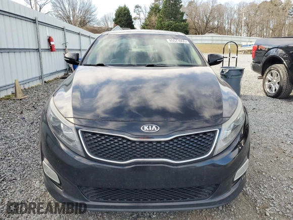2015 Kia Optima EX with VIN 5XXGN4A77FG455101, listed as a Copart auction lot 45571055 with 211,941 mi miles and Salvage Title. Bid and sale history available at carsss.com. Image 5.