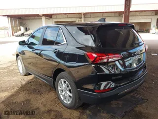 2024 Chevrolet Equinox LT with VIN 3GNAXKEG6RL105814, listed as a IAAI auction lot 41949283 with 15,458 mi miles. Bid and sale history available at carsss.com. Image 3.