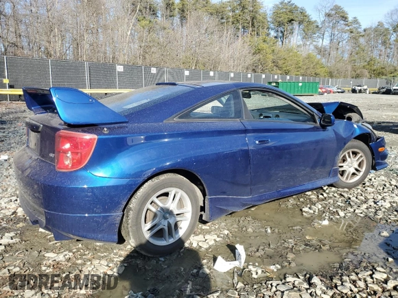 2003 Toyota Celica GT z VIN JTDDR32T530167152, wystawiony jako Copart lot #47235825 z przebiegiem 141 513 mil mil oraz Szkoda całkowita • Salvage title. Historia ofert i sprzedaży dostępna na DreamBid. Obrazek 3.