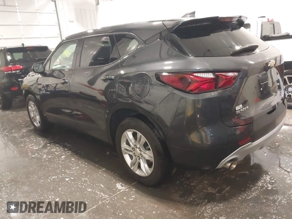 2021 Chevrolet Blazer LT with VIN 3GNKBBRA4MS502641, listed as a IAAI auction lot 42091215 with 44,330 mi miles and . Bid and sale history available at DreamBid. Image 3.