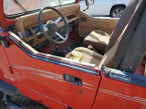 1993 Jeep Wrangler with VIN 1J4FY29S5PP239056, listed as a Copart auction lot 51708125 with 172,597 mi miles and Clean Title. Bid and sale history available at carsss.com. Image 7.