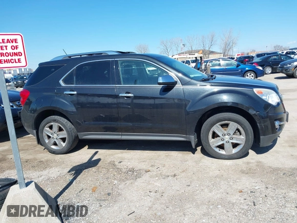 2014 Chevrolet Equinox LTZ with VIN 2GNALDEK9E6196944, listed as a IAAI auction lot 41890140 with 167,423 mi miles. Bid and sale history available at carsss.com. Image 13.