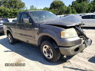 2006 Ford F-150 XL with VIN 1FTRF14W96NA31365, listed as a Copart auction lot 60930304 with 245,338 mi miles and Non repairable. Bid and sale history available at DreamBid. Image 4.