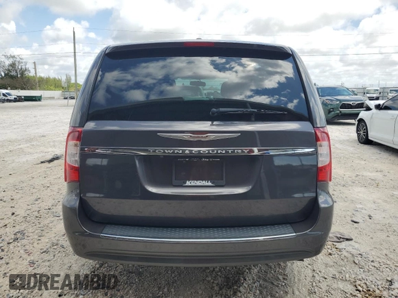 2016 Chrysler Town & Country Touring with VIN 2C4RC1BGXGR254801, listed as a Copart auction lot 55977875 with 74,640 mi miles and Salvage Title. Bid and sale history available at DreamBid. Image 6.