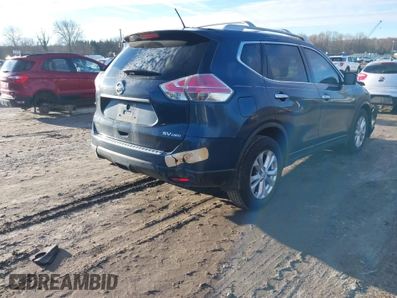 2016 Nissan Rogue SL with VIN 5N1AT2MV0GC869568, listed as a IAAI auction lot 41218647 with 81,057 mi miles and . Bid and sale history available at DreamBid. Image 4.