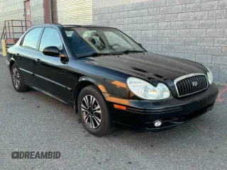 2004 Hyundai Sonata with VIN KMHWF25H94A000139, listed as a Copart auction lot 42974655 with 129,267 mi miles and Clean Title. Bid and sale history available at carsss.com. Image 1.
