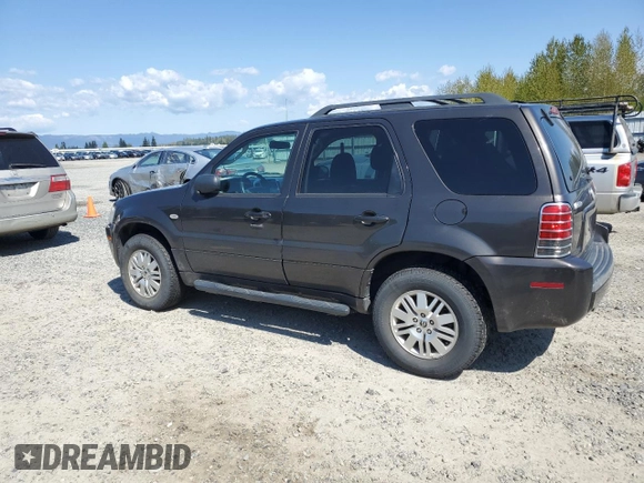 2005 Mercury Mariner Luxury z VIN 4M2CU57135DJ21208, wystawiony jako Copart lot #53555425 z przebiegiem 95 409 mil mil oraz Szkody całkowita. Historia ofert i sprzedaży dostępna na DreamBid. Obrazek 2.