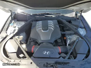 2015 Hyundai Genesis 5.0L with VIN KMHGN4JF7FU028076, listed as a Copart auction lot 48015085 with 144,021 mi miles and Salvage Title. Bid and sale history available at carsss.com. Image 12.