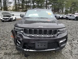 2022 Jeep Grand Cherokee with VIN 1C4RJYB61N8757034, listed as a Copart auction lot 42817095 with 23,396 mi miles and Salvage title. Bid and sale history available at DreamBid. Image 5.