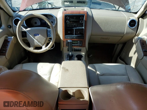 2010 Ford Explorer Eddie Bauer with VIN 1FMEU6EE2AUA15719, listed as a Copart auction lot 80115134 with 166,342 mi miles and Salvage Title. Bid and sale history available at carsss.com. Image 8.