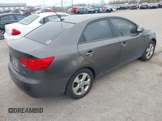 2010 Kia Forte EX with VIN KNAFU4A26A5287755, listed as a IAAI auction lot 41983578 with 273,765 mi miles. Bid and sale history available at carsss.com. Image 4.