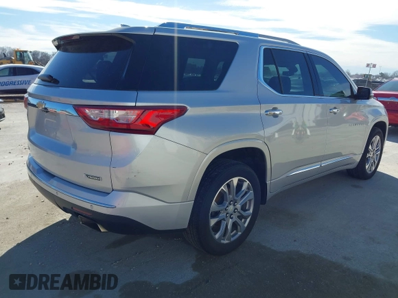 2018 Chevrolet Traverse Premier with VIN 1GNERKKW3JJ155993, listed as a IAAI auction lot 41734789 with 131,155 mi miles. Bid and sale history available at carsss.com. Image 4.