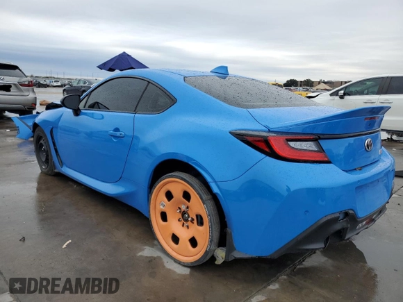 2024 Toyota GR86 Premium with VIN JF1ZNBE13R8752771, listed as a Copart auction lot 83959174 with 18,311 mi miles and Salvage Title. Bid and sale history available at carsss.com. Image 2.